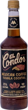 Mexican Coffee El Condor Tequila Cocktail bottle
