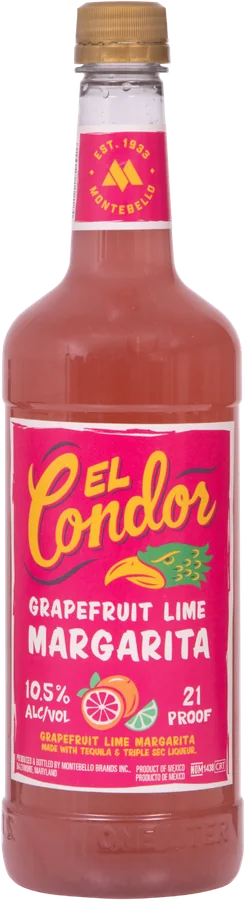 Grapefruit Lime El Condor Margarita, 1 l, current label
