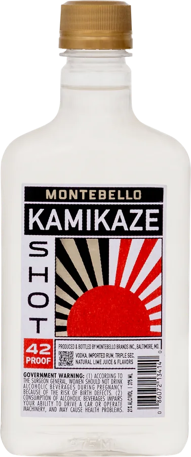 Kamikaze Montebello Cocktail, 375 ml, refreshed label