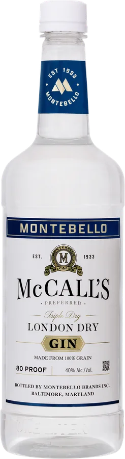 McCall’s London Dry London Dry Gin, 1 l, refreshed label