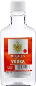 McCall’s Charcoal Filtered Vodka, bottle photo 5, previous label
