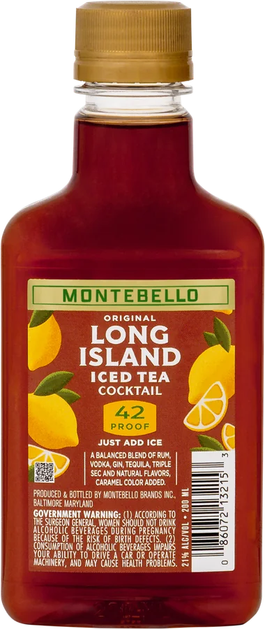 Original Long Island Iced Tea, 200 ml, refreshed label