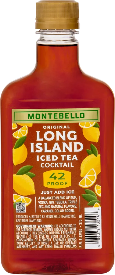 Original Long Island Iced Tea, 375 ml, refreshed label