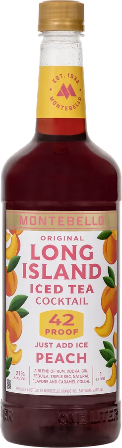 Peach Long Island Iced Tea, 1 l, refreshed label