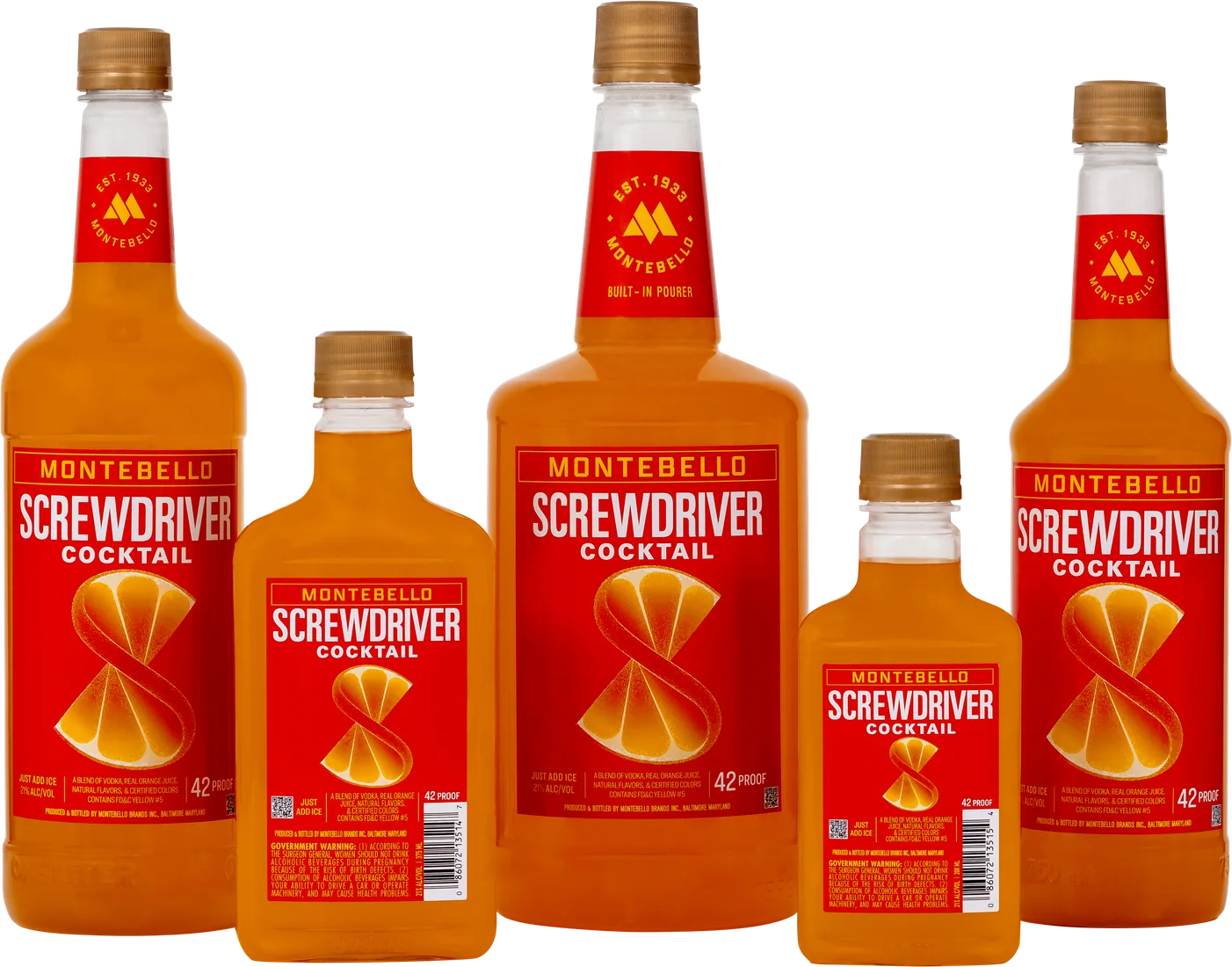Screwdriver Montebello Cocktail family photo