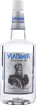 Vladimir 100 Vodka · 100 proof, bottle photo 1, previous label
