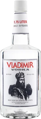 Vladimir 80 Vodka · 80 proof, bottle photo 1, previous label